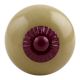 Spanish Olive Purple Fitting Ceramic Knob